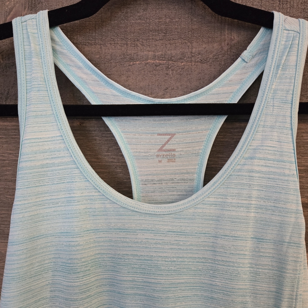 Z for Zella Seafoam Green Flyaway Active Tank Top - Medium Racerback - Picture 2 of 7
